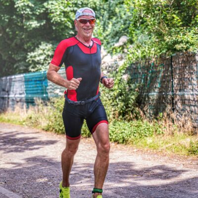 Karsten laufen Leipzig-Triathlon 2021