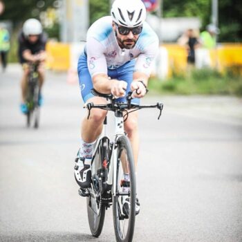 Danny radfahren Leipzig-Triathlon 2021