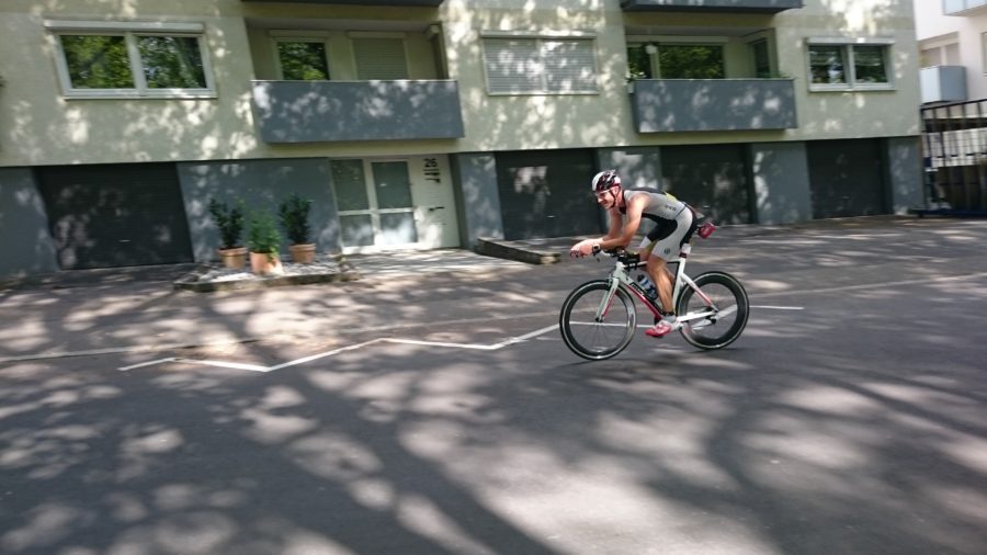 Dirk auf dem Rad