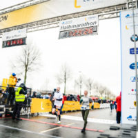 Max Leipzig Marathon 2019 Ziel